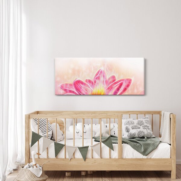 Slika lotosovega cveta (120x50 cm)