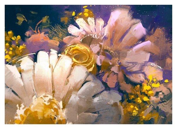 Slika rož (70x50 cm)