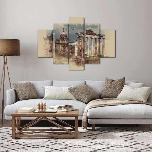 Slika - Rimski forum, Rim, Italija (150x105 cm)