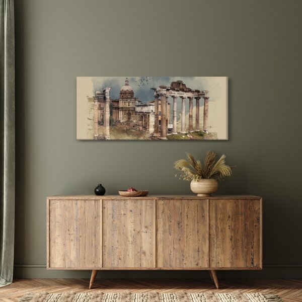 Slika - Rimski forum, Rim, Italija (120x50 cm)