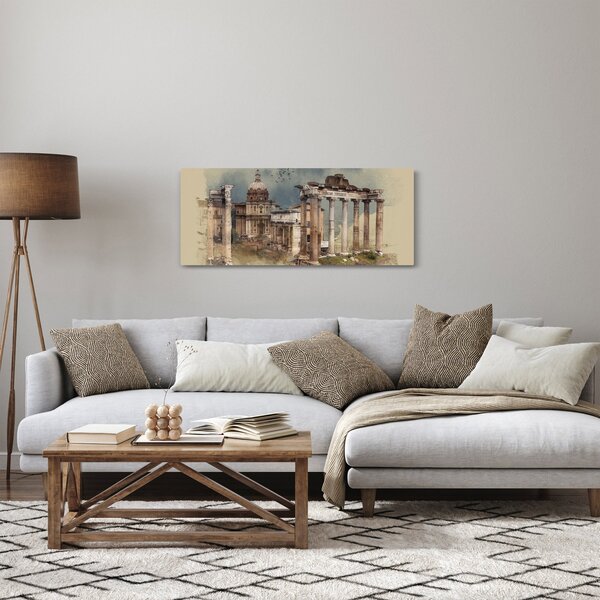 Slika - Rimski forum, Rim, Italija (120x50 cm)