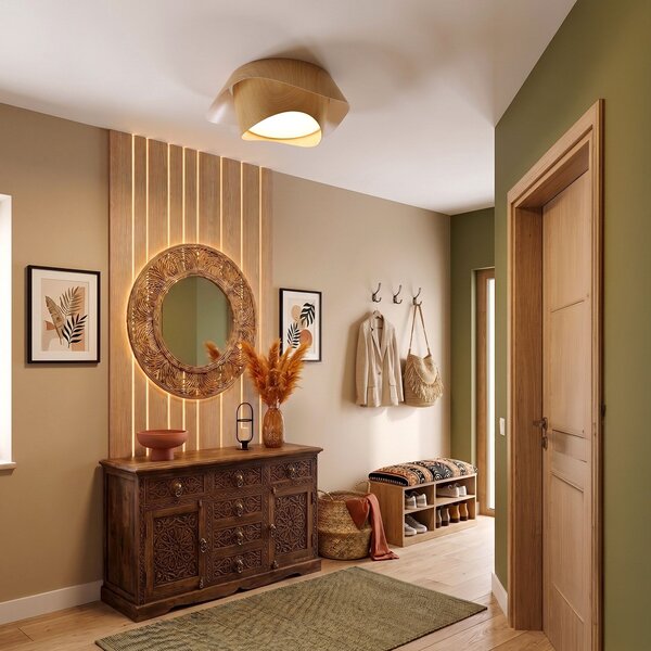 Stropna lampa LED APP1930-C 40cm WOOD