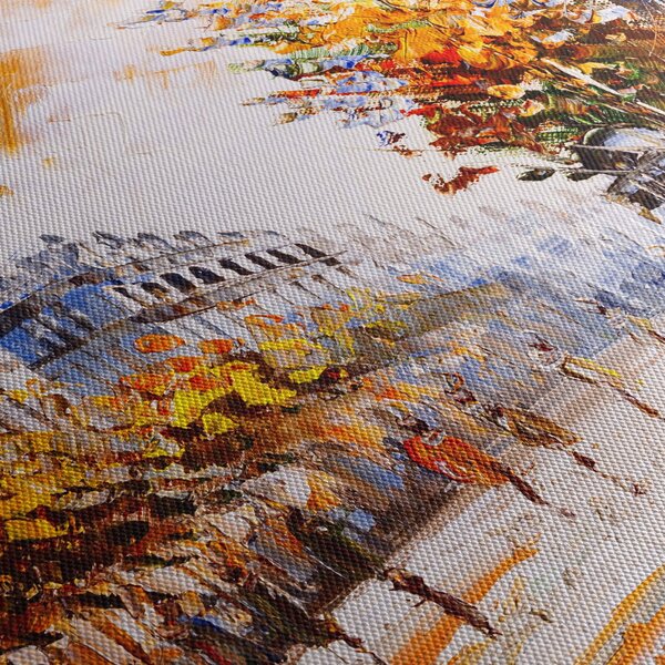 Slika - Ulica v Parizu (90x60 cm)