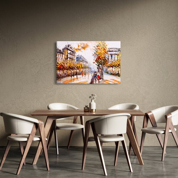 Slika - Ulica v Parizu (90x60 cm)