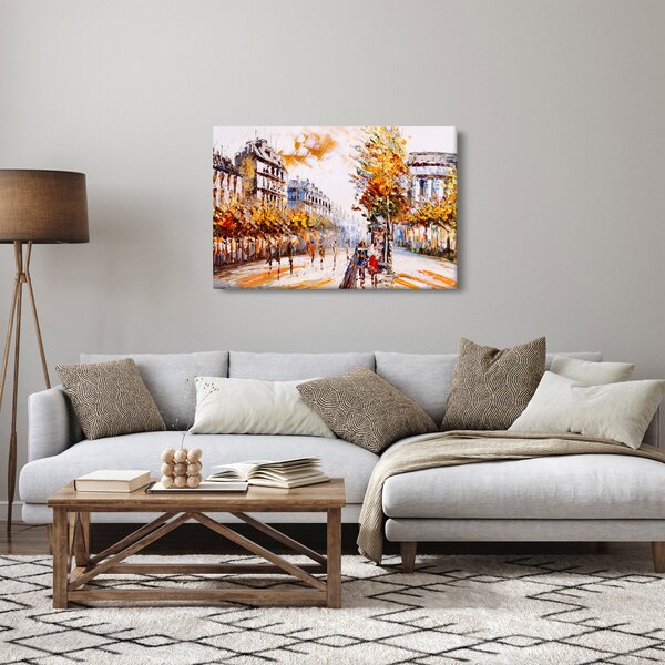 Slika - Ulica v Parizu (90x60 cm)