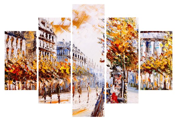Slika - Ulica v Parizu (150x105 cm)