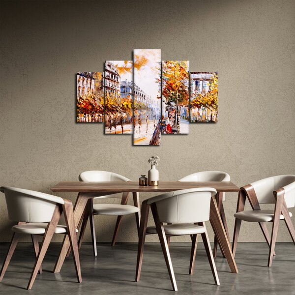 Slika - Ulica v Parizu (150x105 cm)
