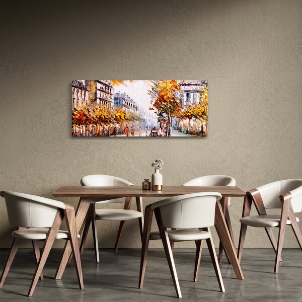 Slika - Ulica v Parizu (120x50 cm)