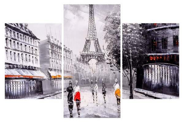 Slika - Oljna slika, Pariz (90x60 cm)