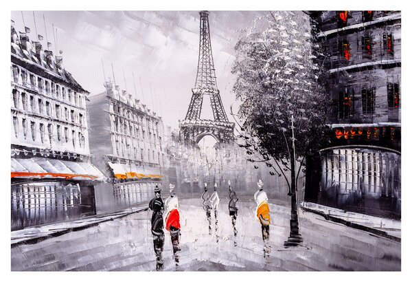 Slika - Oljna slika, Pariz (90x60 cm)