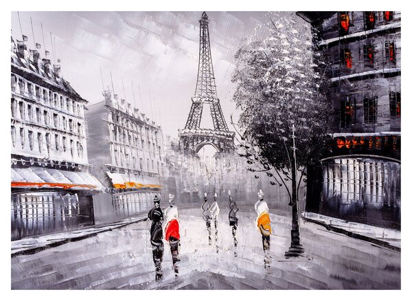 Slika - Oljna slika, Pariz (70x50 cm)