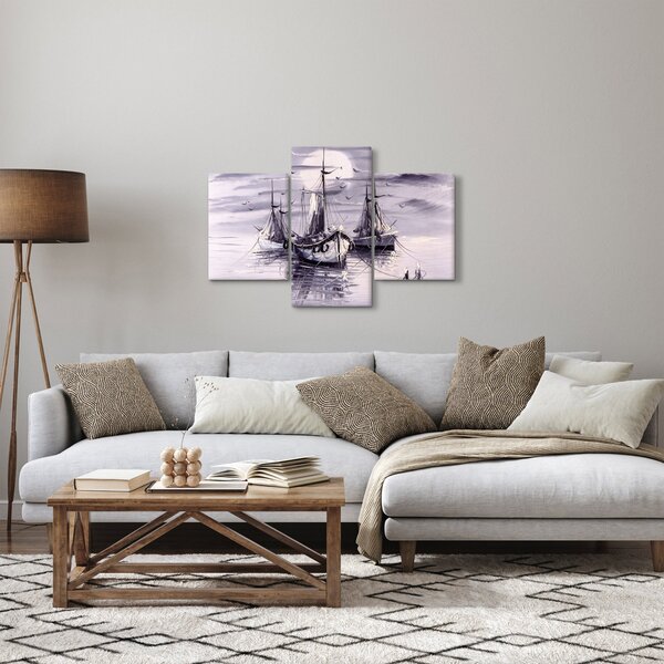 Slika - Port, oljna slika (90x60 cm)
