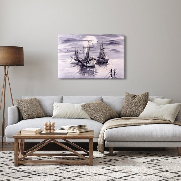 Slika - Port, oljna slika (90x60 cm)