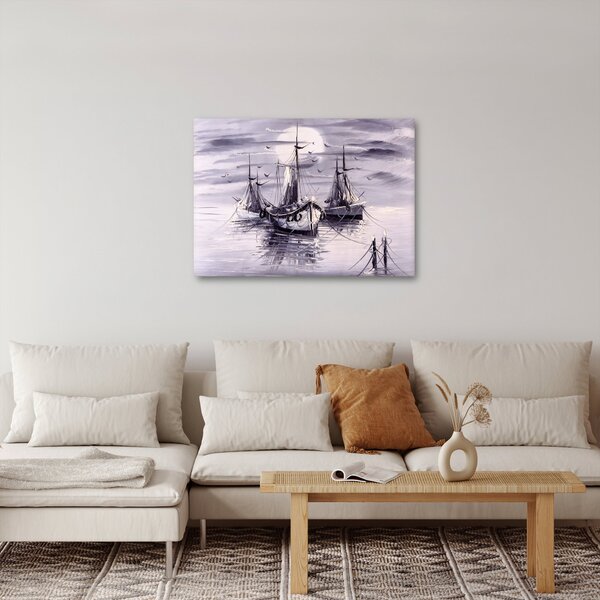 Slika - Port, oljna slika (70x50 cm)