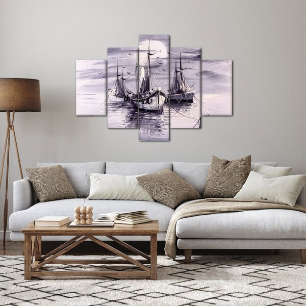 Slika - Port, oljna slika (150x105 cm)