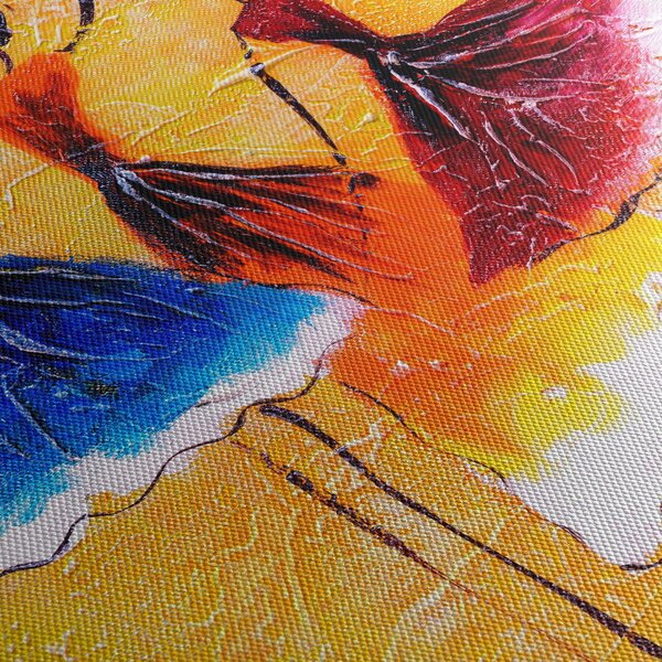 Slika - Oljna slika, balerine (120x50 cm)