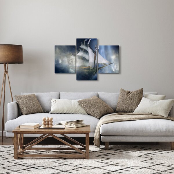 Slika - Ladja duhov (90x60 cm)