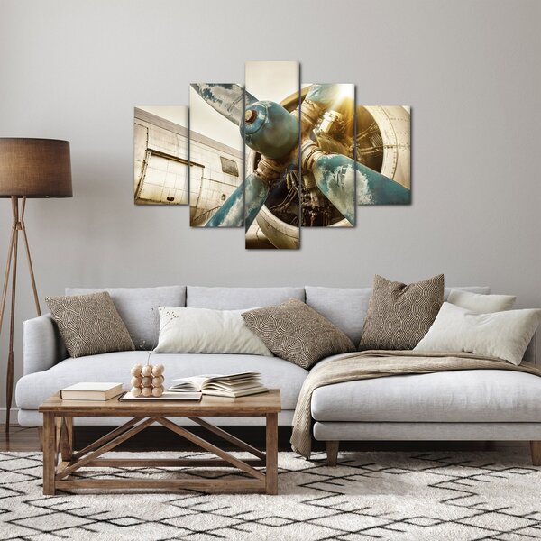 Slika - Propeler starega letala (150x105 cm)