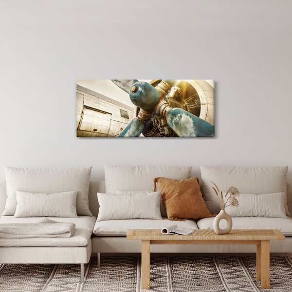 Slika - Propeler starega letala (120x50 cm)