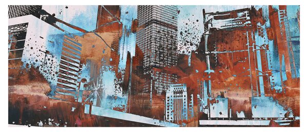 Slika - Nebotičniki (120x50 cm)