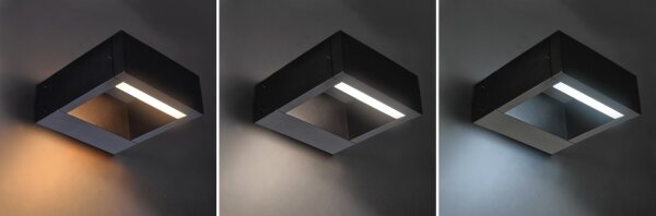 Brilagi - LED Vanjska zidna svjetiljka RAGUSA LED/7W/230V 3000/4000/6000K IP54