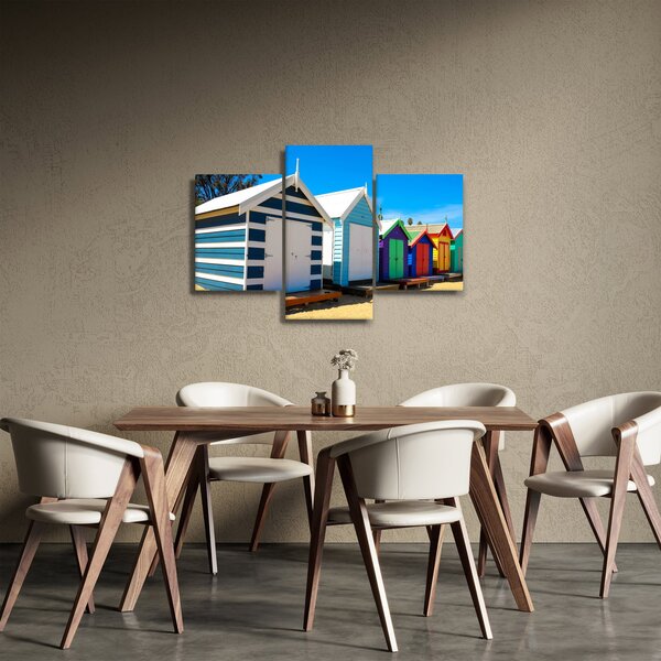 Slika - Brighton Beach, Melbourne, Avstralija (90x60 cm)