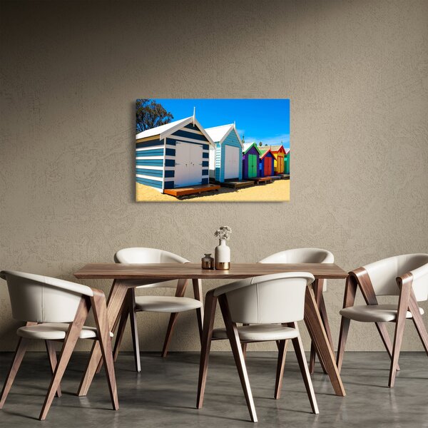 Slika - Brighton Beach, Melbourne, Avstralija (90x60 cm)