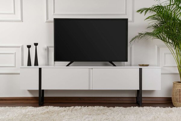 TV stolić/ormarić Sancuty (bijela + crna)