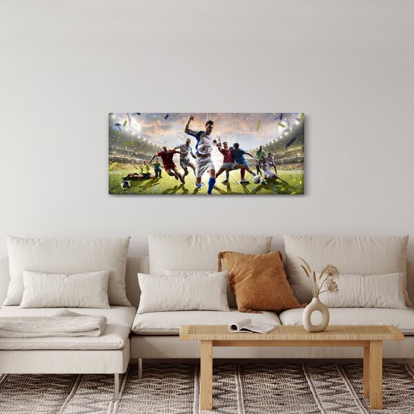 Slika - Nogomet (120x50 cm)