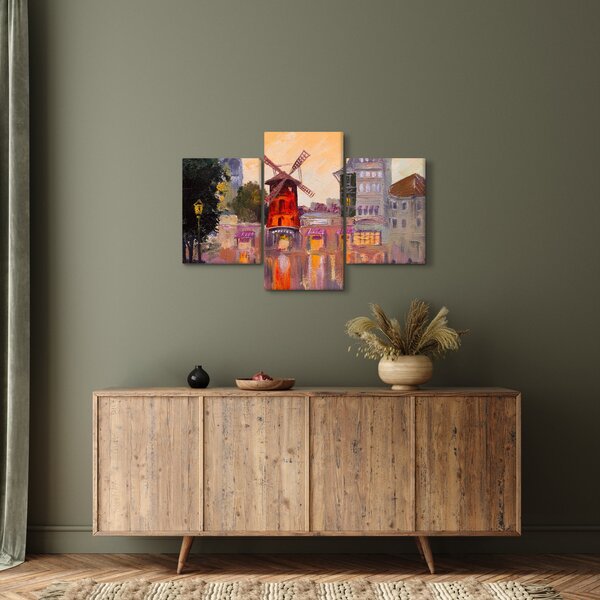 Slika - Moulin rouge, Pariz, Francija (90x60 cm)