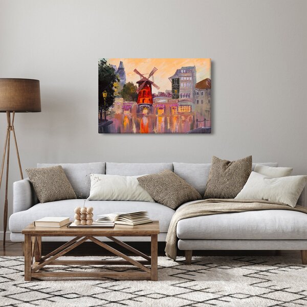 Slika - Moulin rouge, Pariz, Francija (90x60 cm)