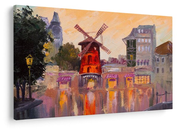 Slika - Moulin rouge, Pariz, Francija (90x60 cm)