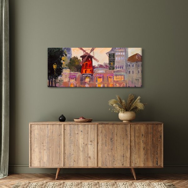 Slika - Moulin rouge, Pariz, Francija (120x50 cm)