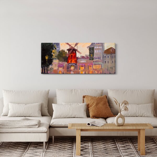 Slika - Moulin rouge, Pariz, Francija (120x50 cm)