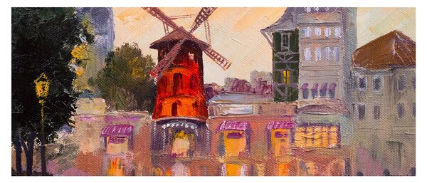 Slika - Moulin rouge, Pariz, Francija (120x50 cm)