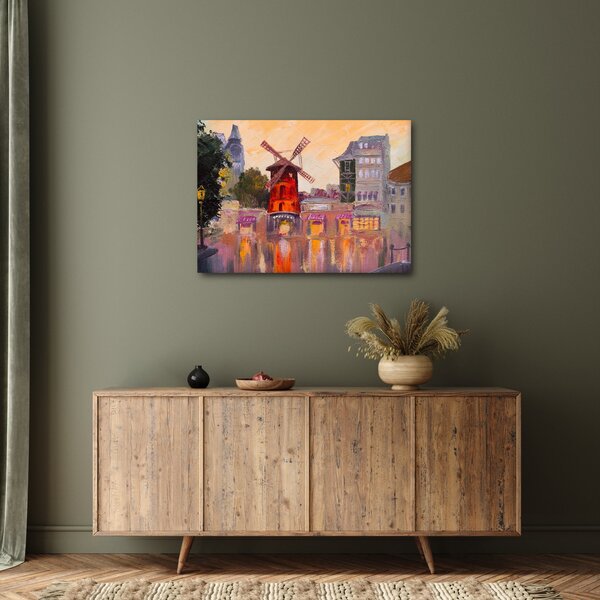 Slika - Moulin rouge, Pariz, Francija (70x50 cm)