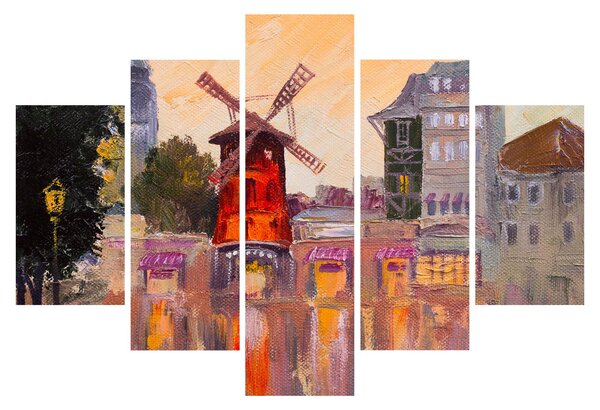 Slika - Moulin rouge, Pariz, Francija (150x105 cm)
