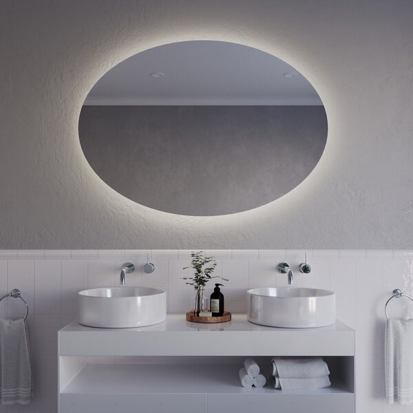 Ovalno ogledalo s LED osvjetljenjem A32 70x50