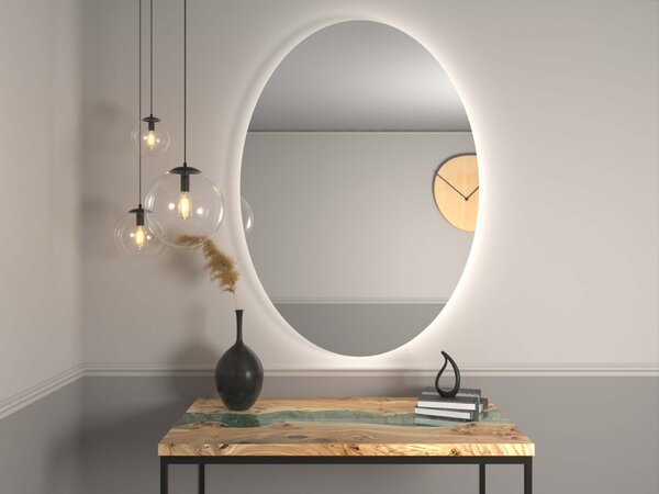 Ovalno ogledalo s LED osvjetljenjem A12
