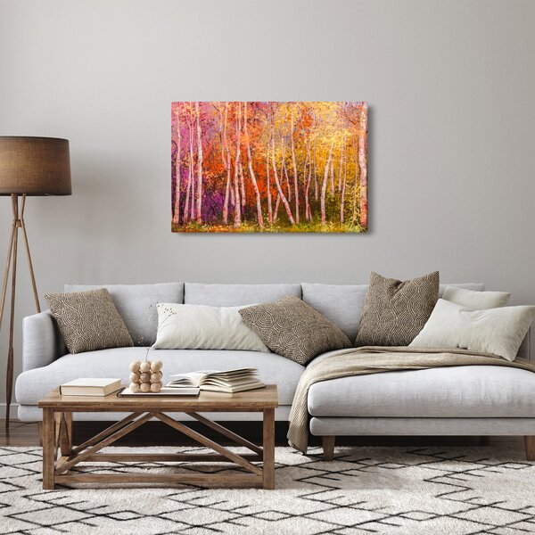 Slika pisanega gozda (90x60 cm)