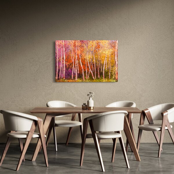 Slika pisanega gozda (90x60 cm)
