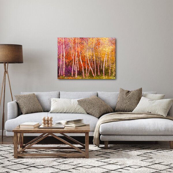 Slika pisanega gozda (70x50 cm)