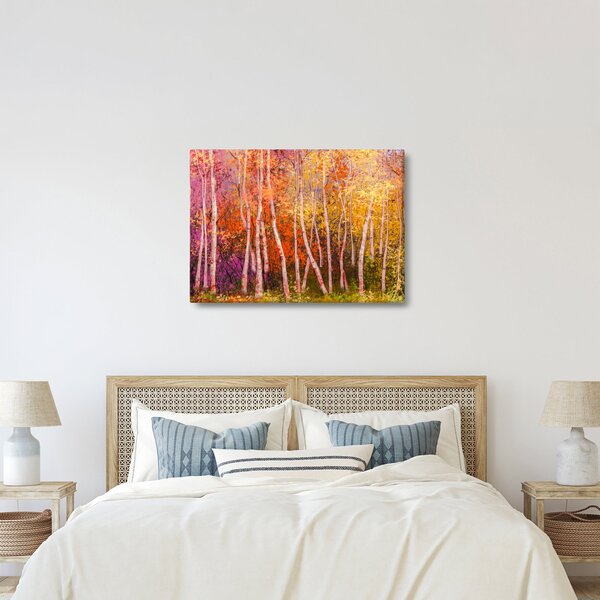 Slika pisanega gozda (70x50 cm)