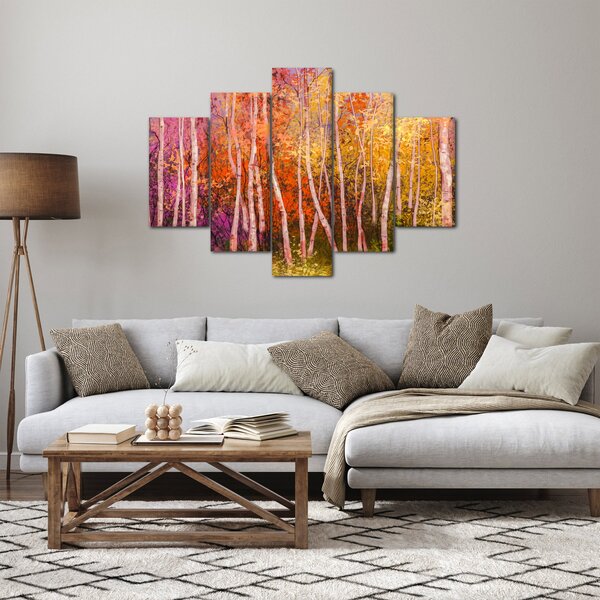 Slika pisanega gozda (150x105 cm)