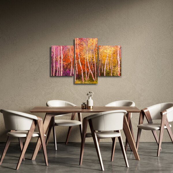 Slika pisanega gozda (90x60 cm)