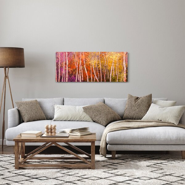 Slika pisanega gozda (120x50 cm)