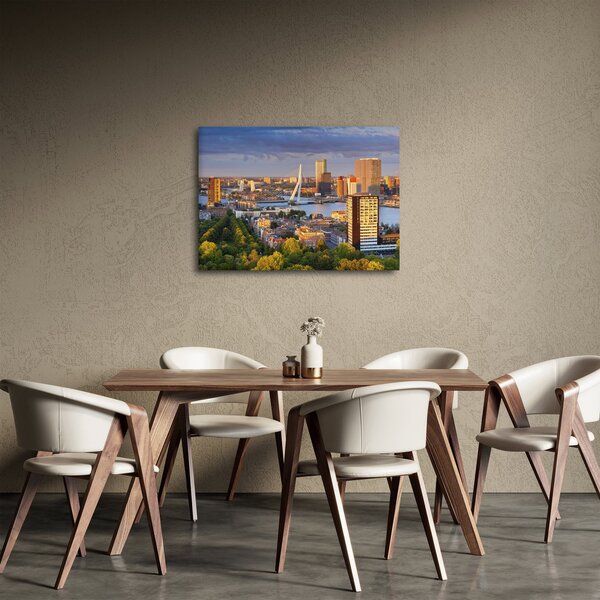Slika - Obzorje Rotterdama, Nizozemska (70x50 cm)