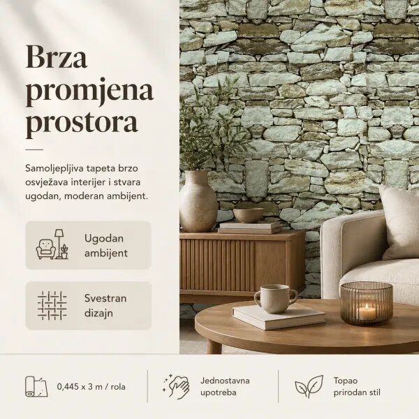 Samoljepljiva tapeta - Natural Stone
