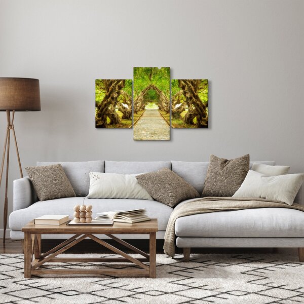 Slika - Živi tunel plumerije (90x60 cm)