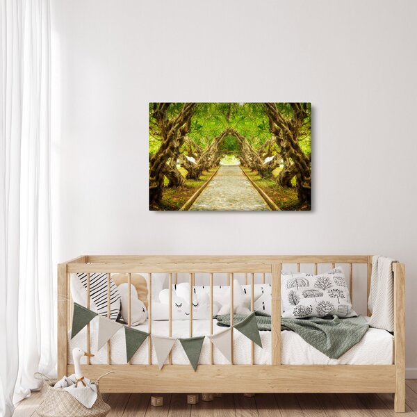 Slika - Živi tunel plumerije (90x60 cm)